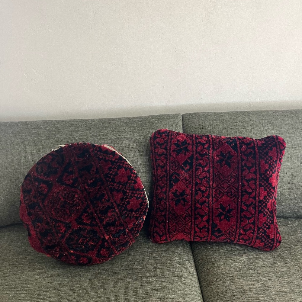 Vintage wool kilim pillowcases